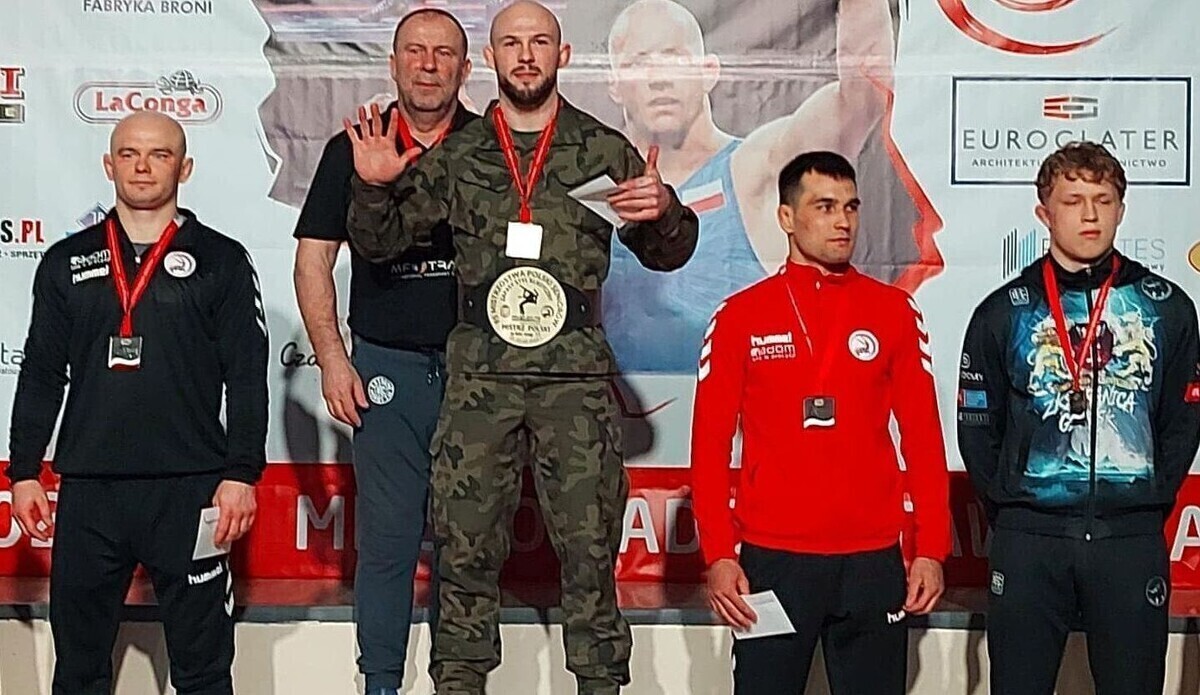 Mateusz Bernatek po raz kolejny mistrzem Polski w zapasach