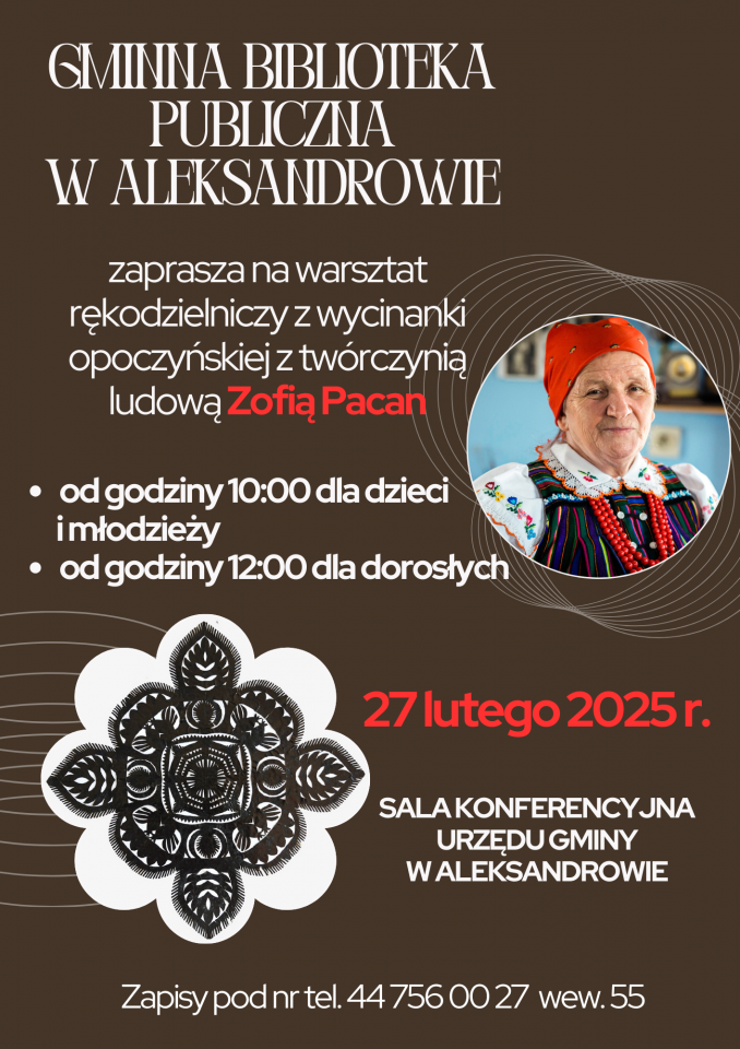 Wycinanka opoczyńska dla każdego