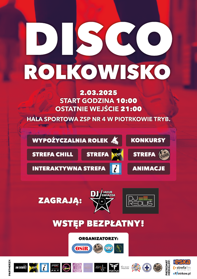 DISCOROLOWISKO na zakończenie ferii 2 marca