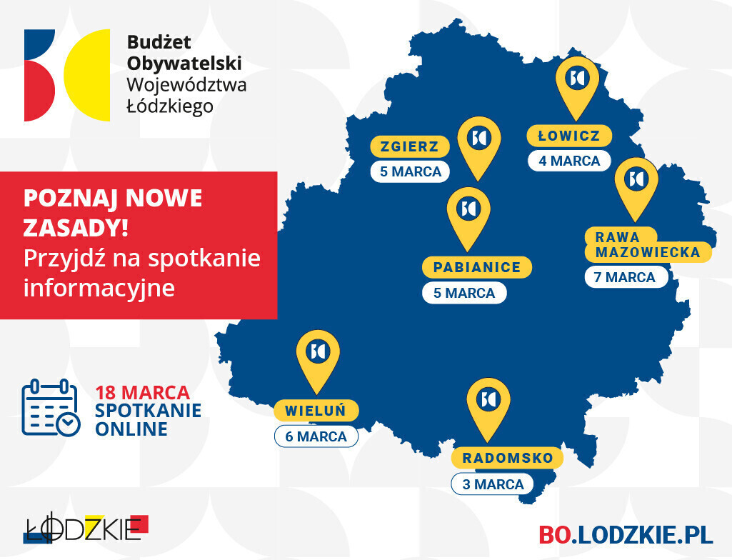Budżet Obywatelski Województwa Łódzkiego rusza nowa edycja