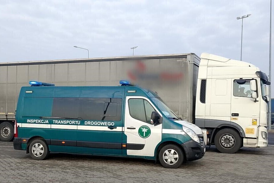Turecki przewoźnik zatrzymany przez ITD