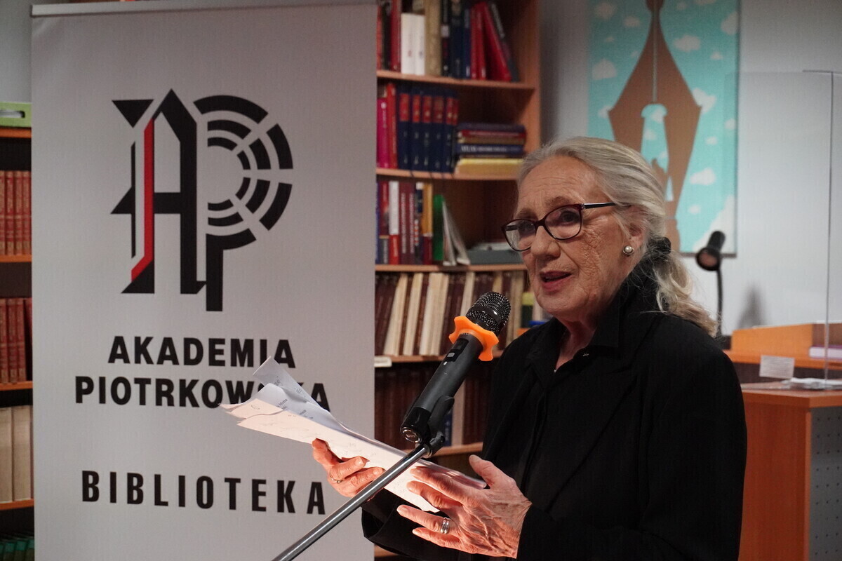 Maja Komorowska w Piotrkowie spotkanie pełne refleksji