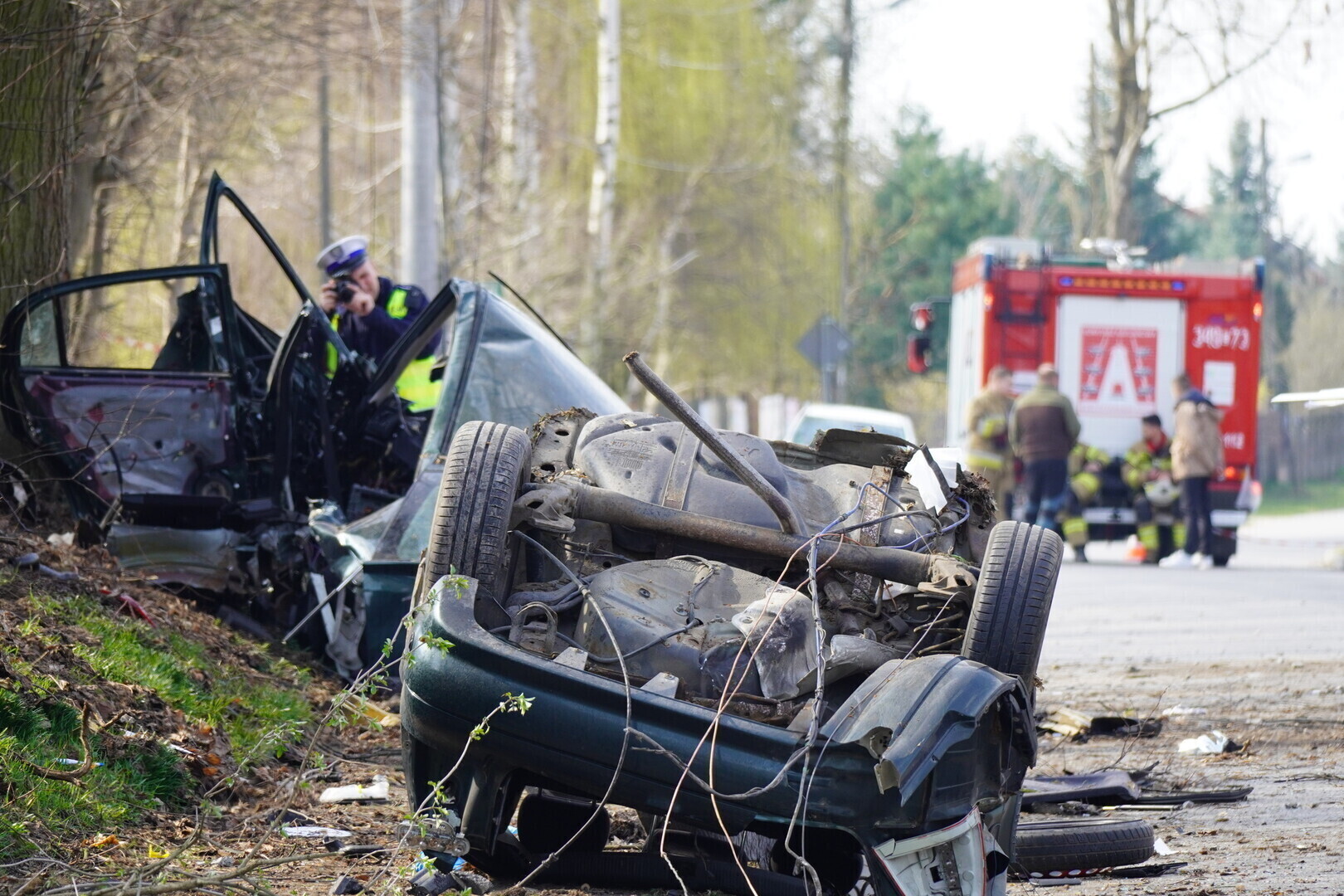Nie żyje młody kierowca z niedzielnego wypadku