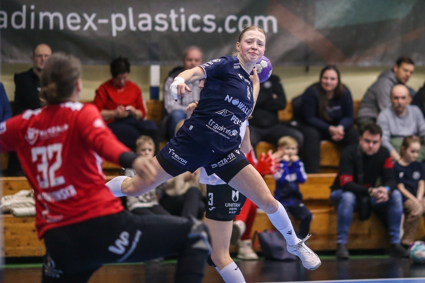 Wyrównany mecz w Elblągu zakończony niepowodzeniem