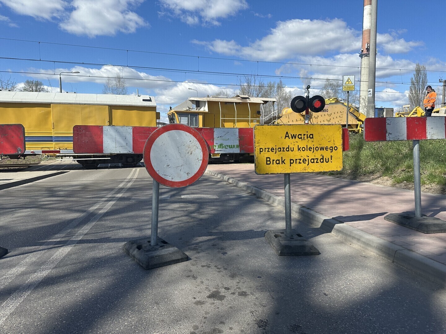 Remont torowiska w Piotrkowie