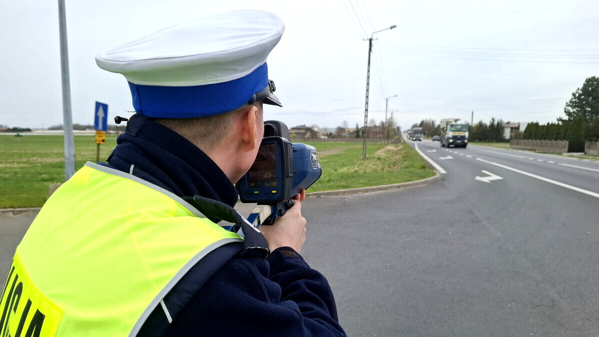 Policja podsumowała akcję prędkość - zatrzymano 5 dowodów rejestracyjnych