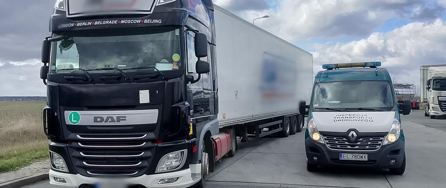 ITD zatrzymało transporty z Serbii i Kazachstanu. Kierowcy naruszyli europejskie przepisy