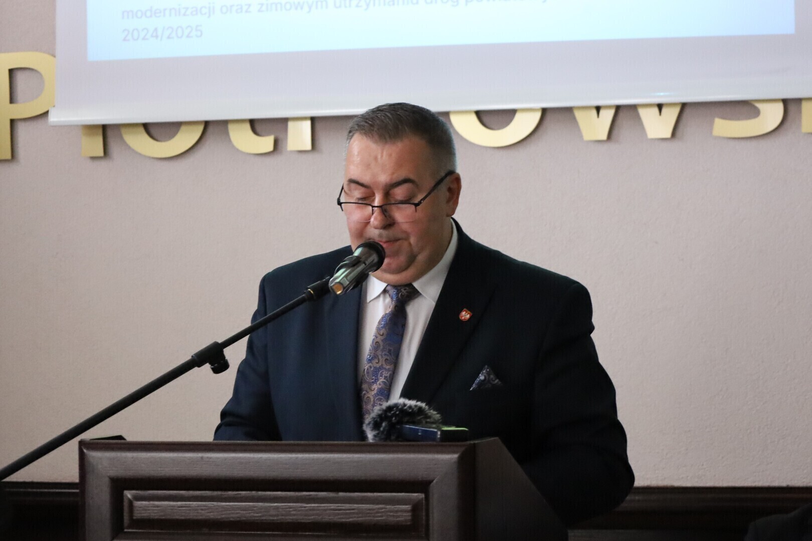 Świąteczna atmosfera na XV Sesji Rady Powiatu Piotrkowskiego