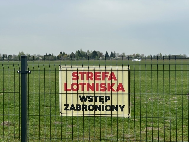 Piotrkowskie lotnisko EPPT zostało ogrodzone