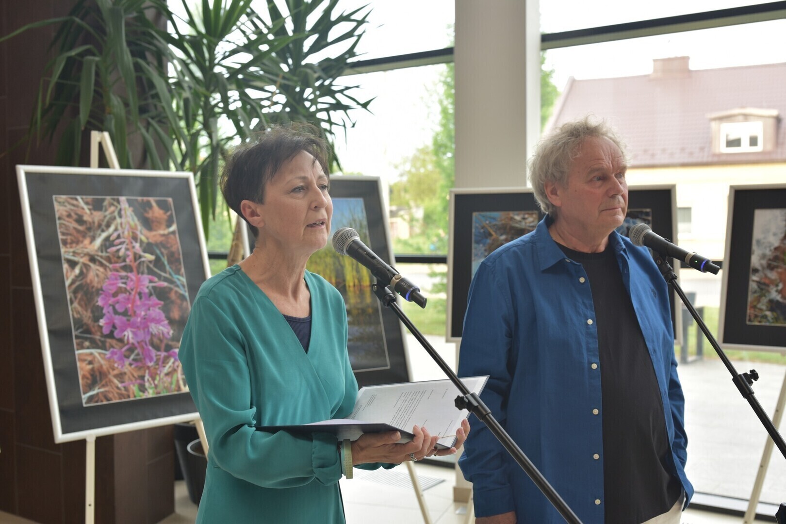 Wernisaż fotografii Józefa Jakubczyka Abstrakcja i rzeczywistość w Mediatece