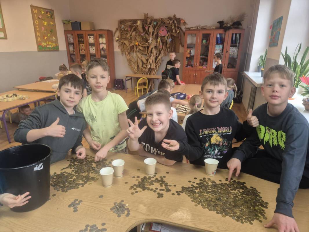 Podsumowanie akcji Góra Grosza w Szkole Podstawowej w Gorzkowicach