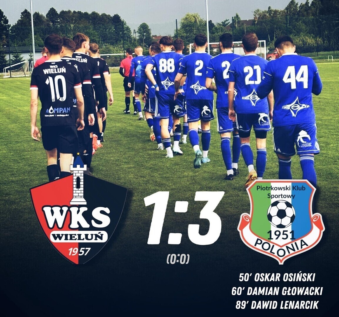 Polonia wygrała w Wieluniu. Remis w meczu derbowym gminy Rozprza