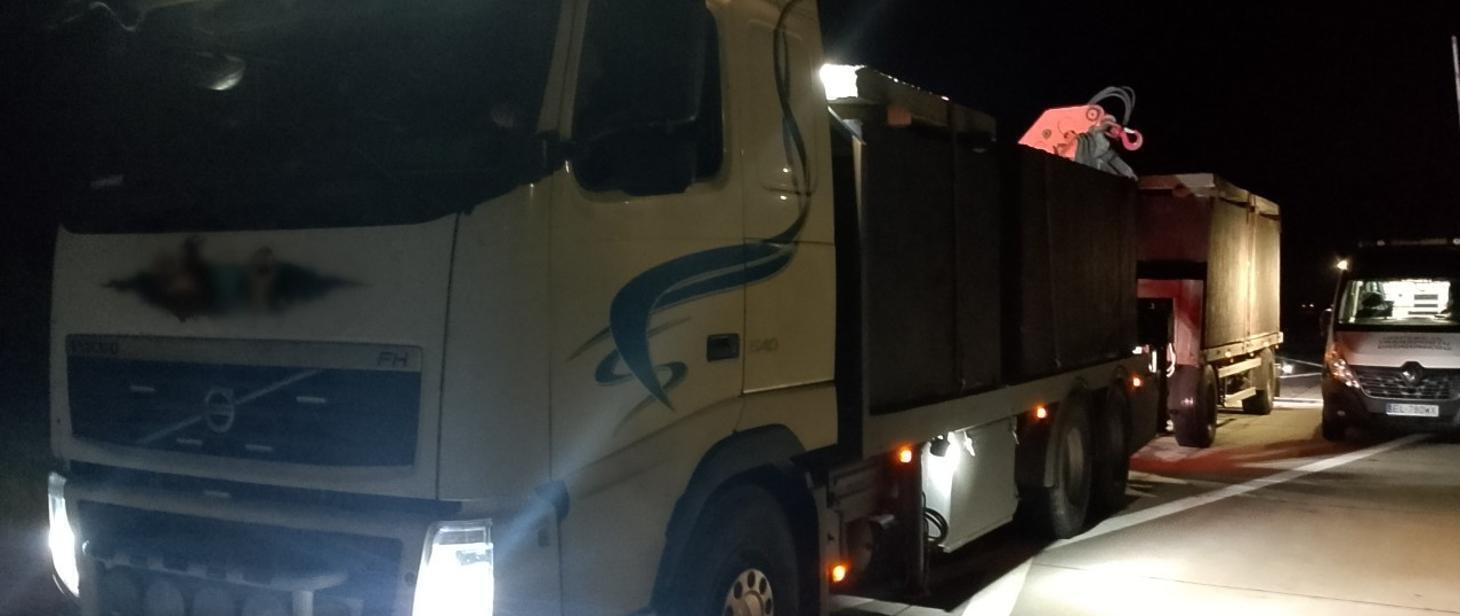 Przewóz trzody chlewnej za ciężki o 7 ton