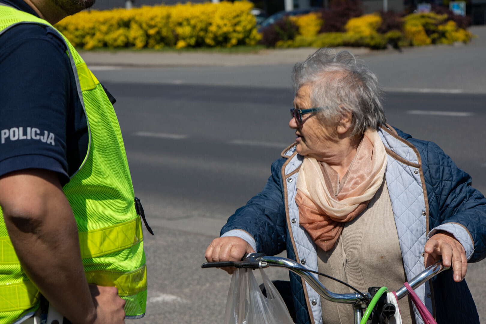 W ramach akcji Jednośladem Bezpiecznie Do Celu sprawdzali trzeźwość rowerzystów i stan techniczny jednośladów