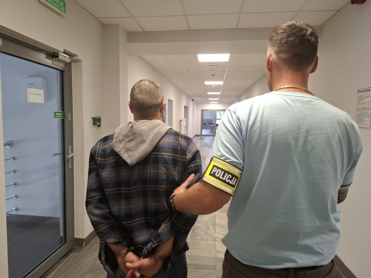 Sprawca serii kradzieży zatrzymany przez piotrkowską policję