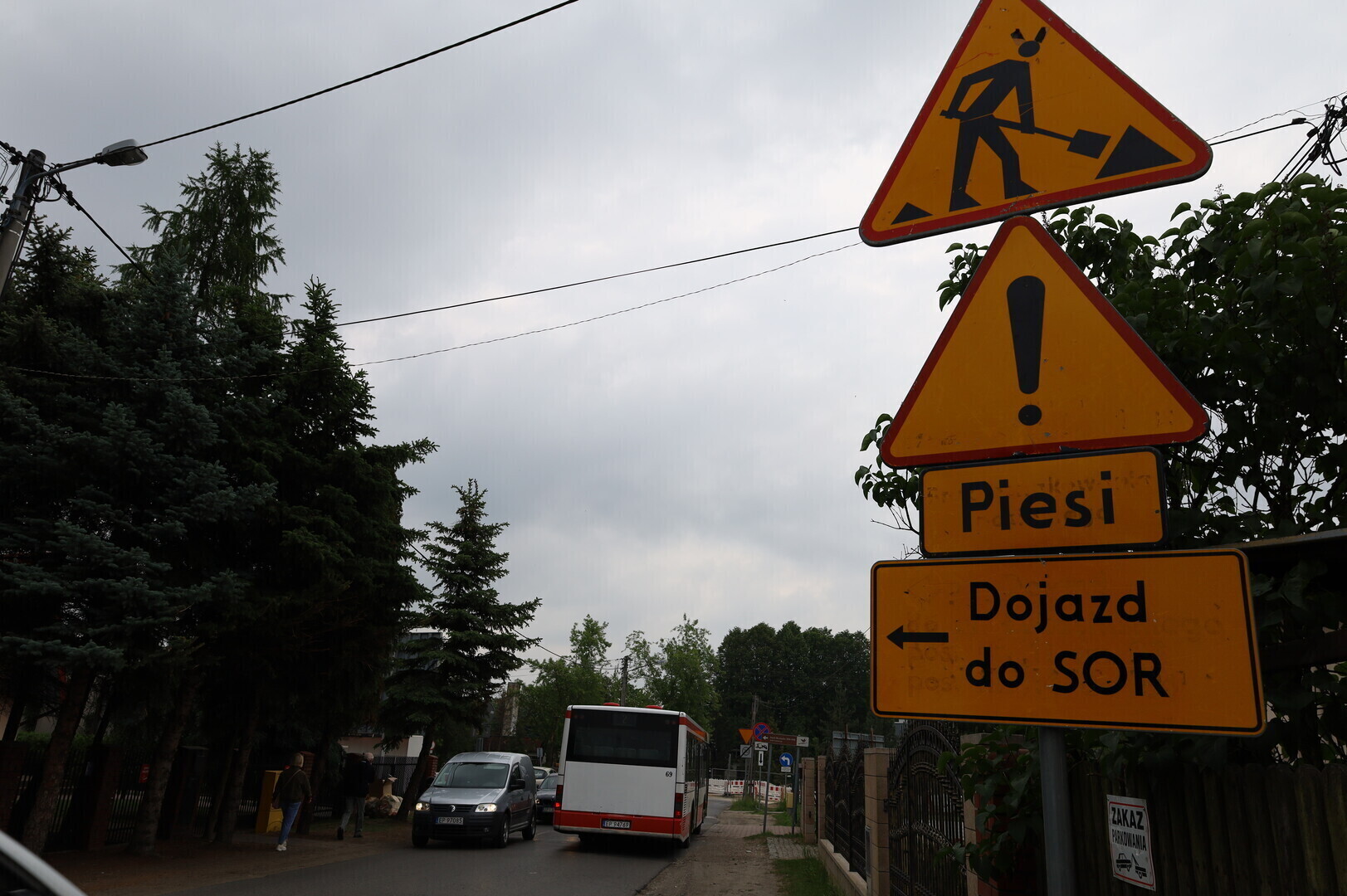 Ulica Wschodnia przy szpitalu w coraz gorszym stanie technicznym