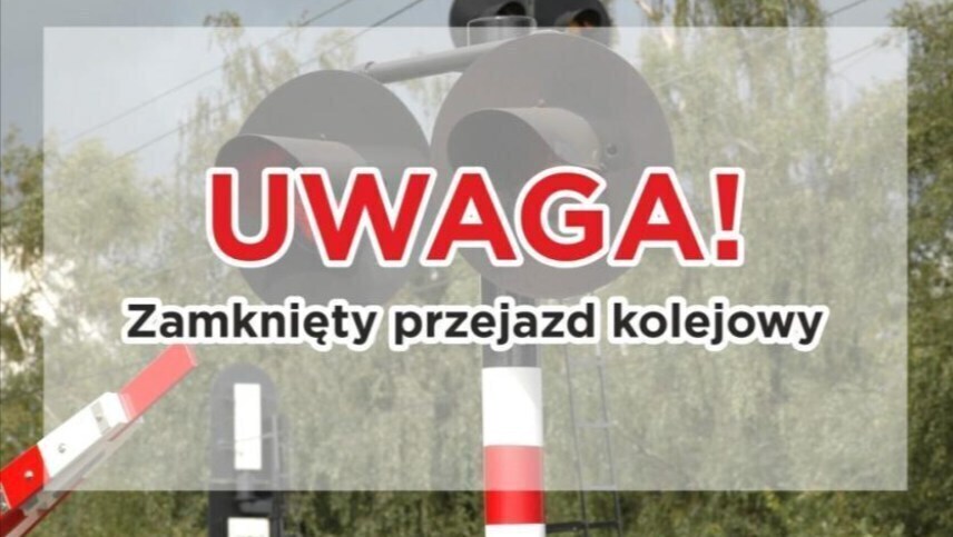 Utrudnienia na przejeździe kolejowym w regionie