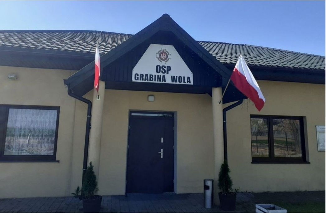 Nowy garaż dla OSP w Grabinej Woli