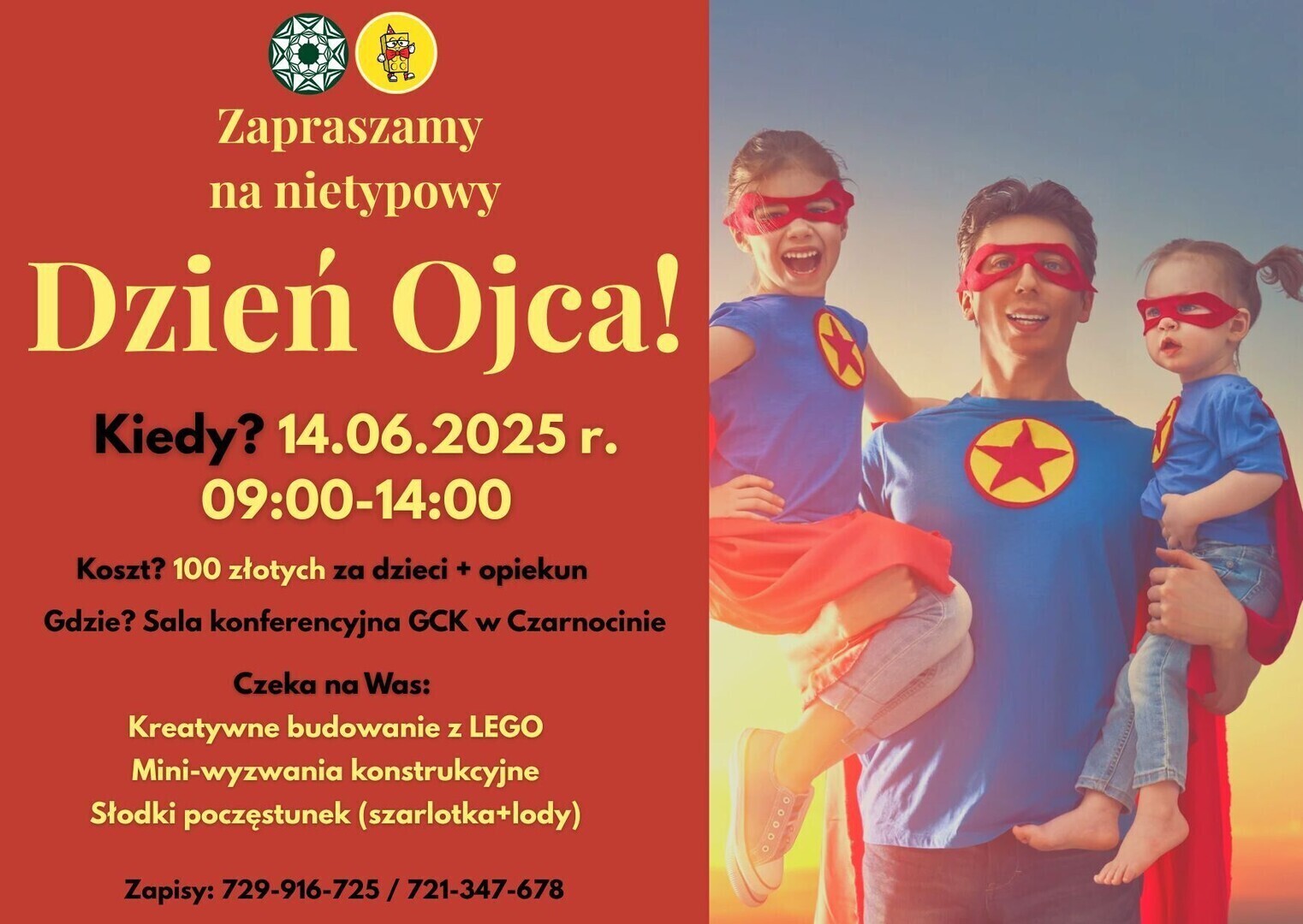 Dzień Ojca w stylu superbohatera