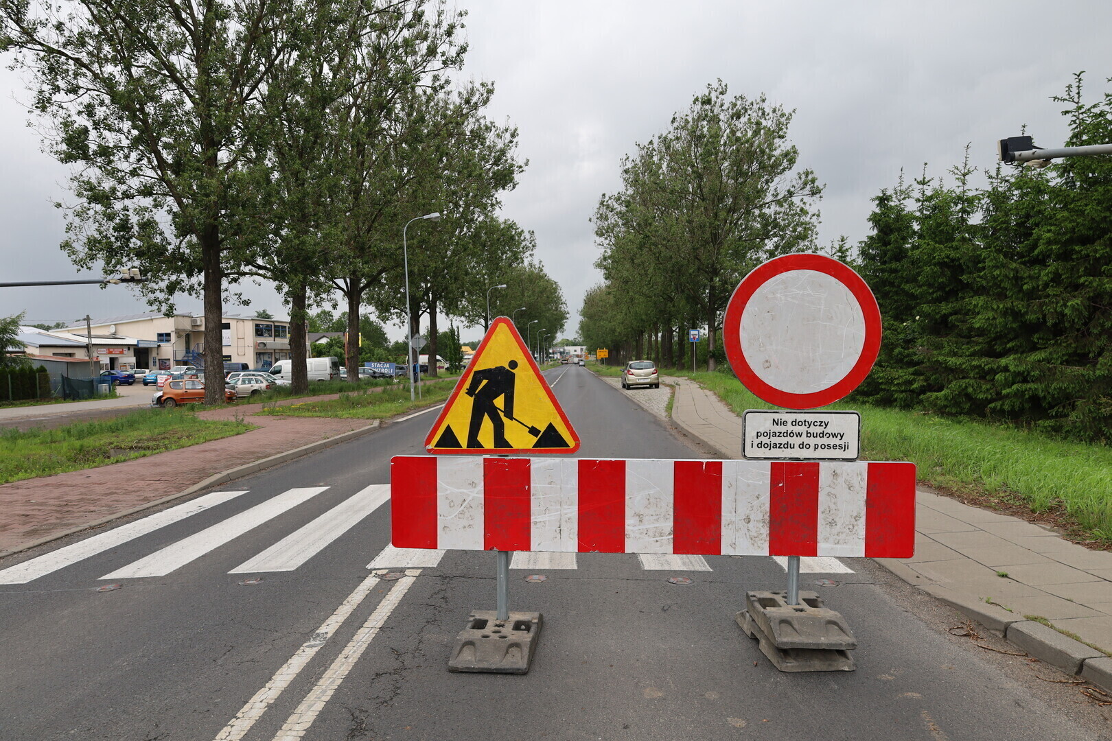 Łódzka w Piotrkowie nieprzejezdna