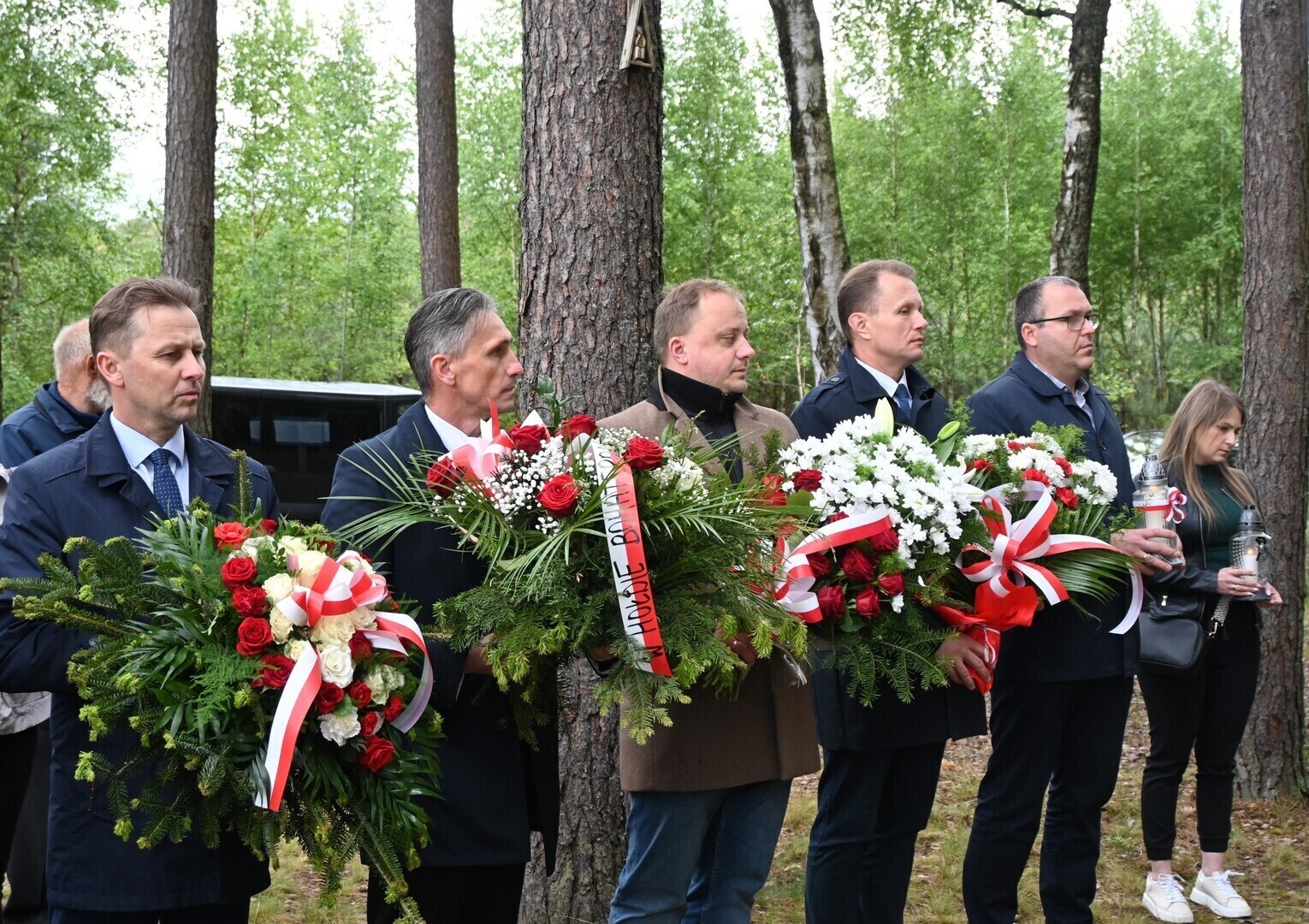 Uczcili pamięć bohaterów w Leśnictwie Kowalów