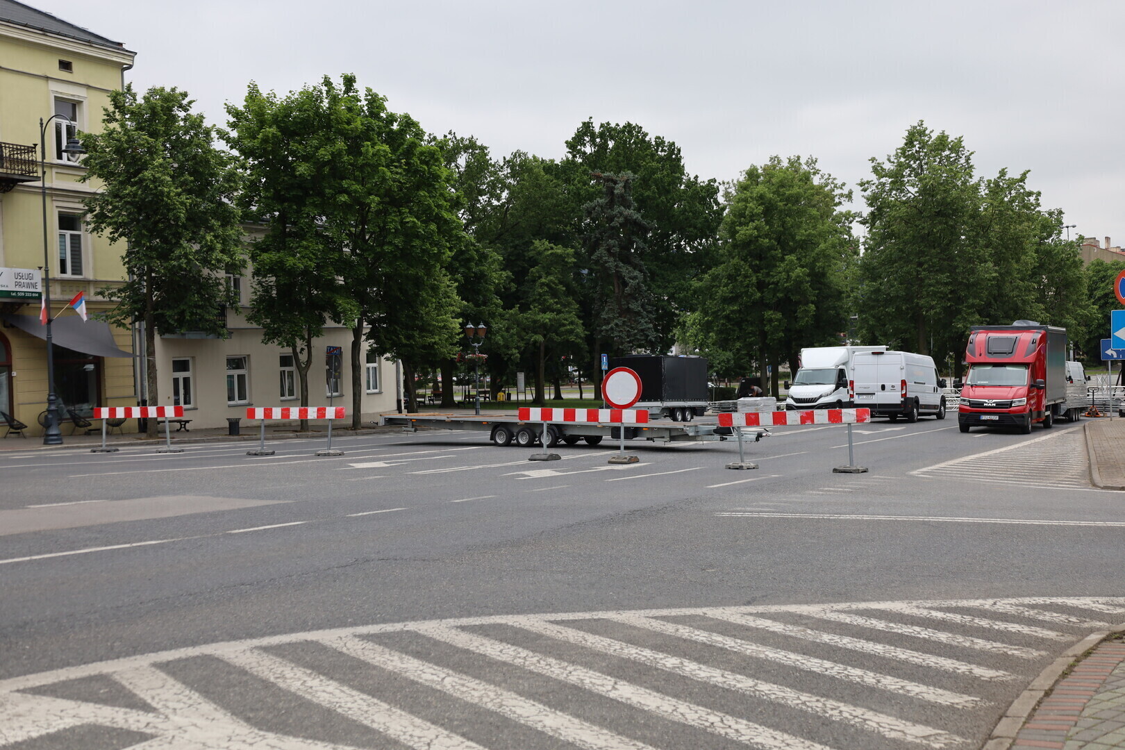 Scena na Dni Piotrkowa rośnie w oczach. pl. Kościuszki zablokowany