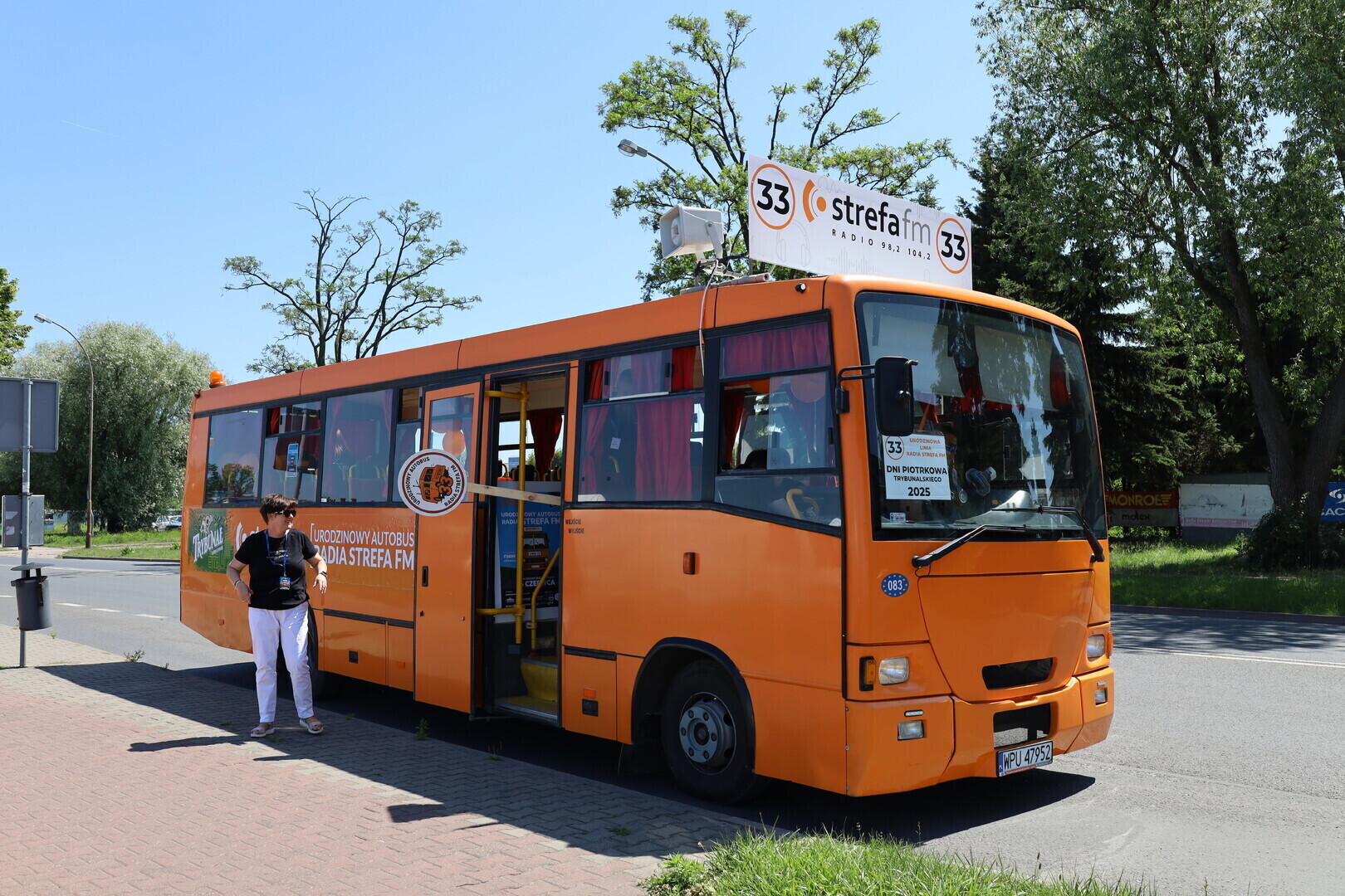 Urodzinowy autobus radia Strefa FM