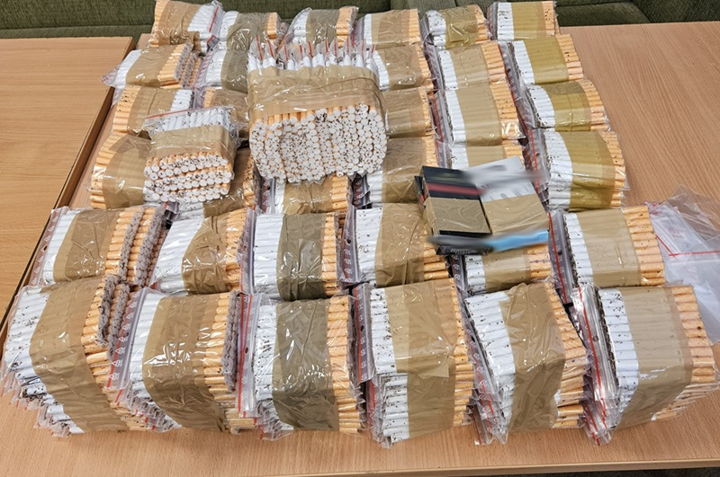 Kontrabanda warta ponad 465 tys. zł zabezpieczona przez KAS