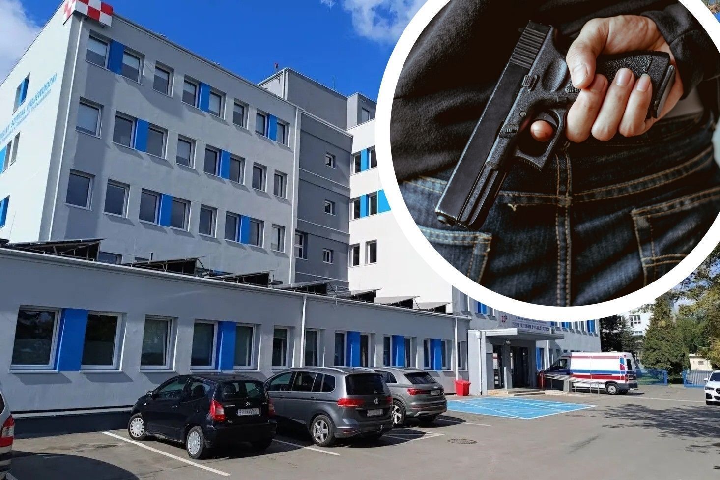 Wtargnął do poradni w Piotrkowie z przedmiotem przypominającym broń