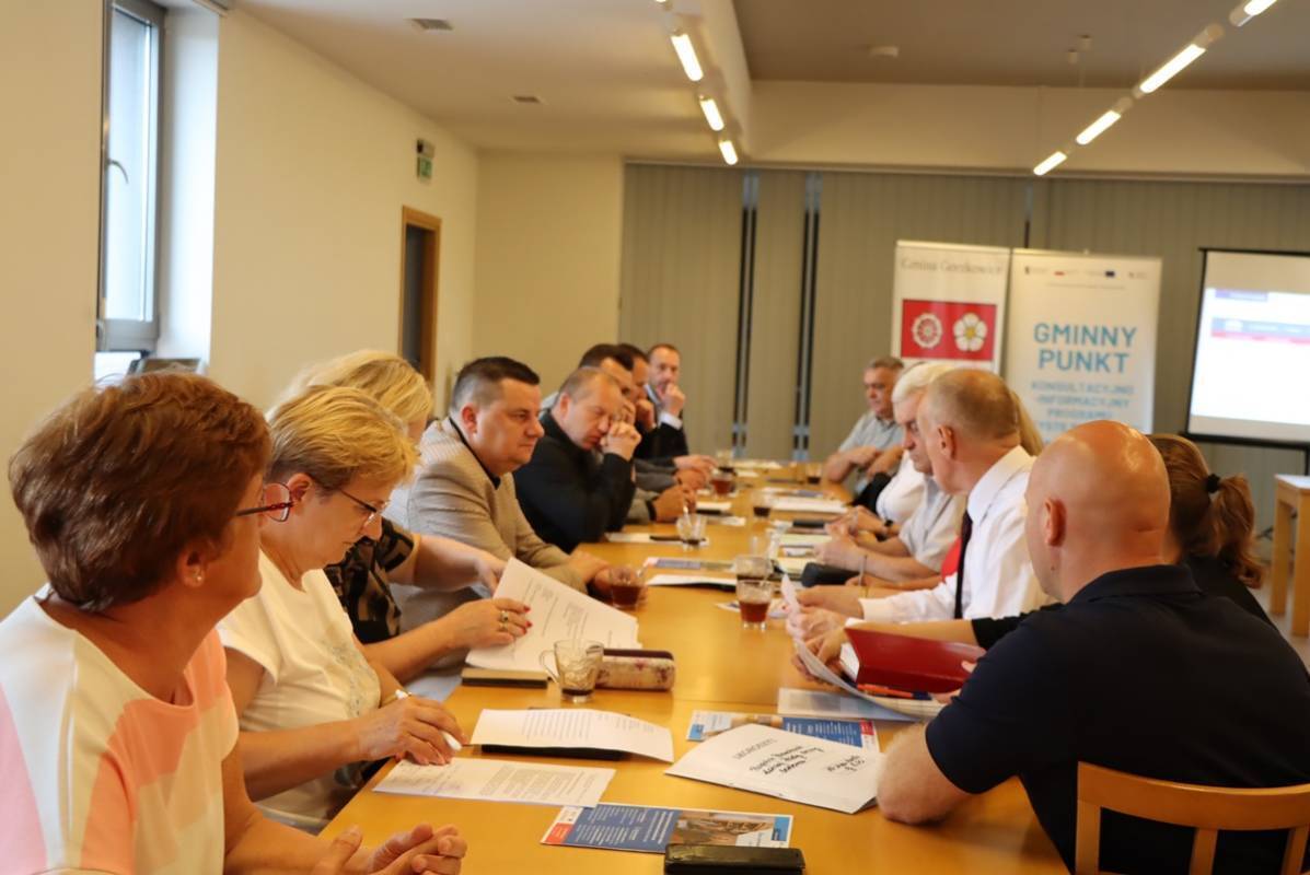 Spotkanie z sołtysami i wspólne posiedzenie komisji Rady Gminy Gorzkowice