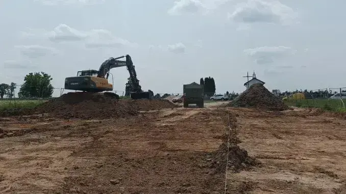 Budowa parkingu w Bogdanowie już się zaczęła