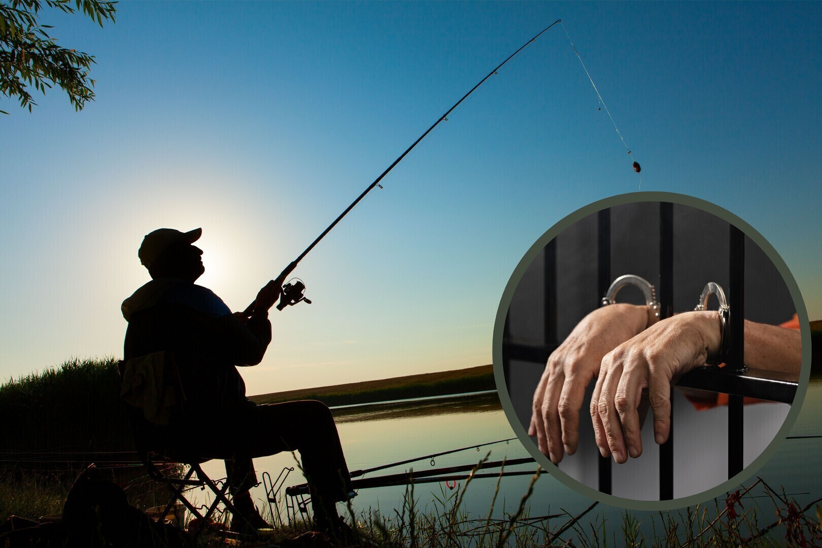 Łowił ryby w Bronisławowie był poszukiwany przez kilka sądów i prokuratur w Polsce