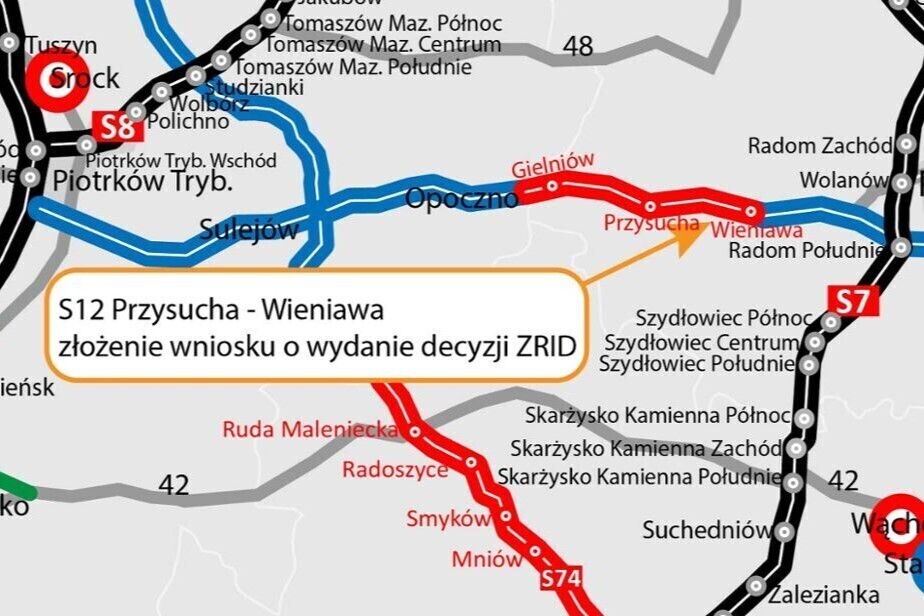 Ekspresówka S12 z Piotrkowa do Dorohuska coraz bliżej