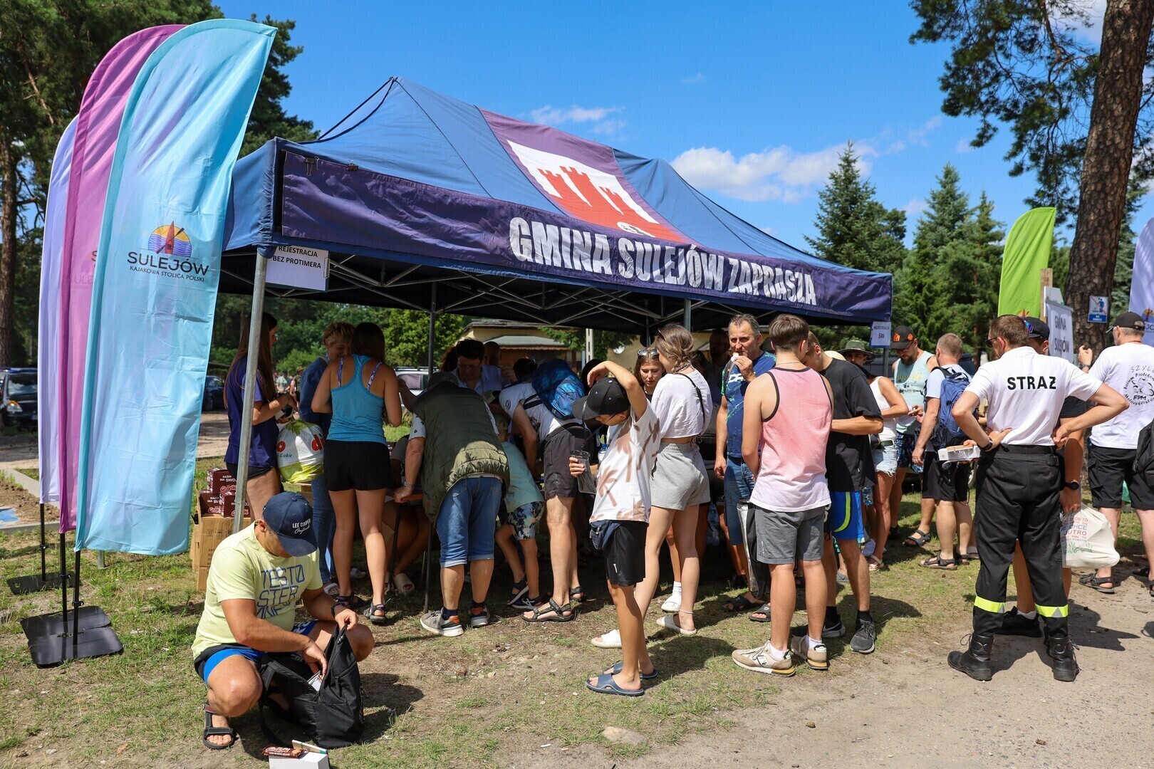 Rekordowy spływ kajakowy w Sulejowie Kajakowa stolica Polski bije rekord po raz drugi