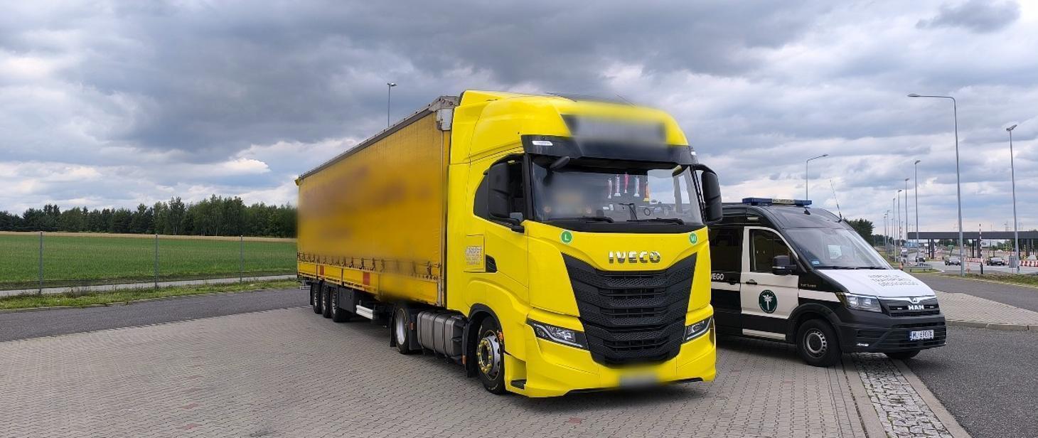 Turecki przewoźnik zatrzymany przez ITD stracił prawo jazdy