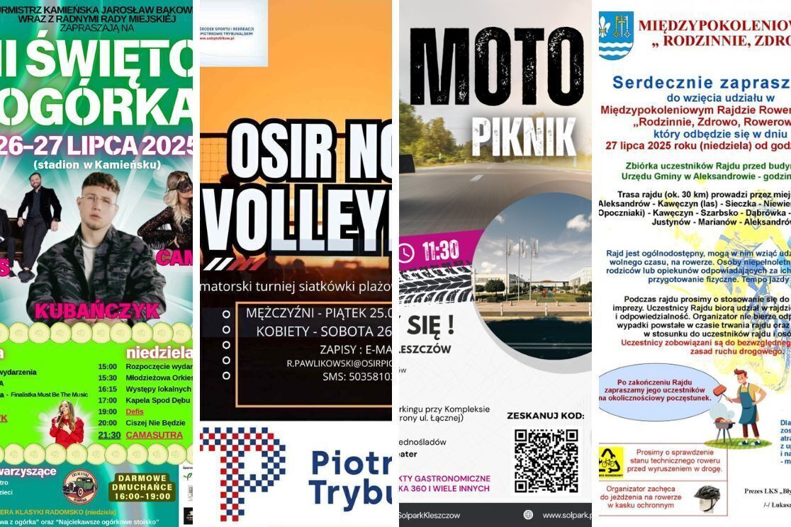 Co robić w Piotrkowie i regionie podczas weekendu Sprawdź