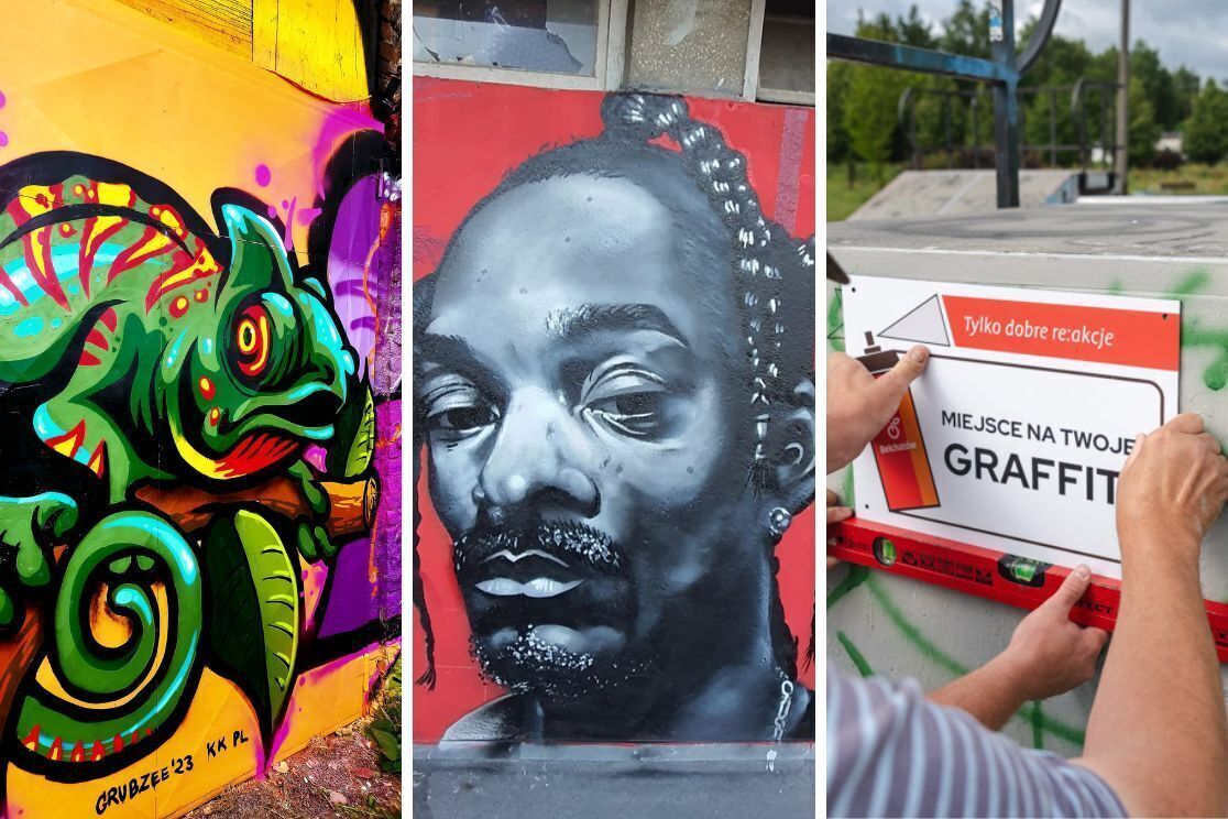 Legalne graffiti w Bełchatowie. Czy w Piotrkowie też powstaną miejsca dla artystów ulicznych