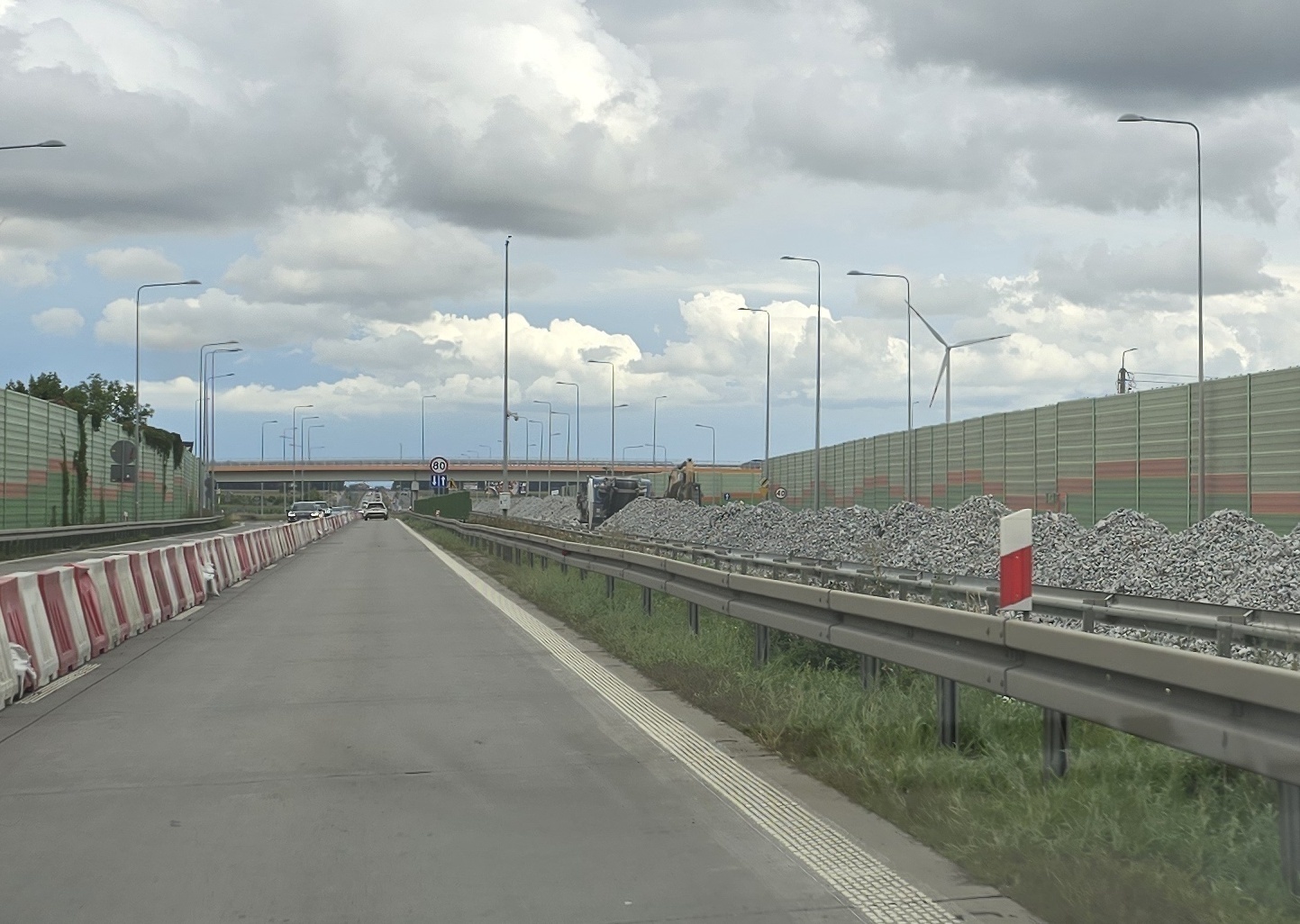 Trwa remont na S8 między Polichnem a Studziankami. Są utrudnienia