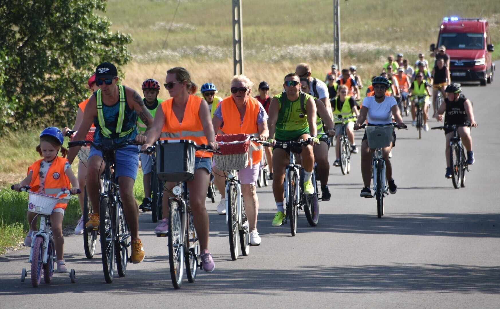 Rodzinny Rajd Rowerowy w gminie Kamieńsk