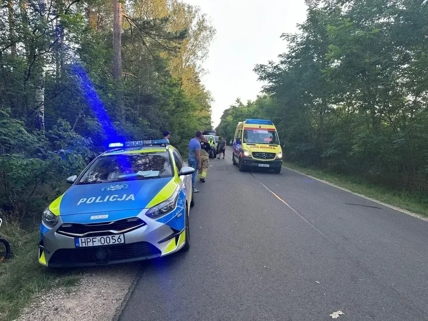 Mężczyzna który wjechał w pielgrzymów pod Radomskiem miał zakaz prowadzenia pojazdów