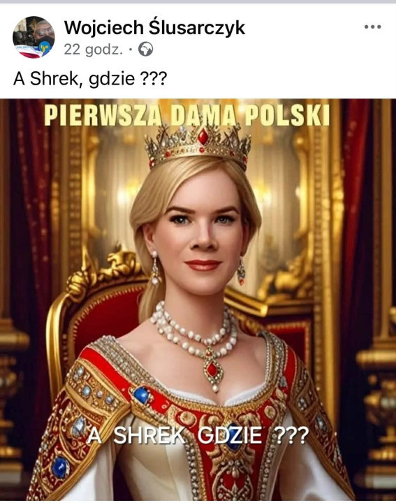 Nazwał prezydenta RP Shrekiem Sprawa ma trafić do prokuratury