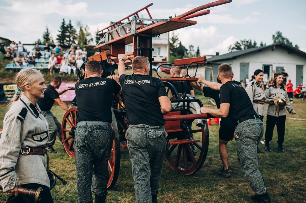 Zawody sikawek 2025 czyli Tradycja strażacka ziemi łódzkiej Zawody retro sikawek konnych i przenośnych przed nami