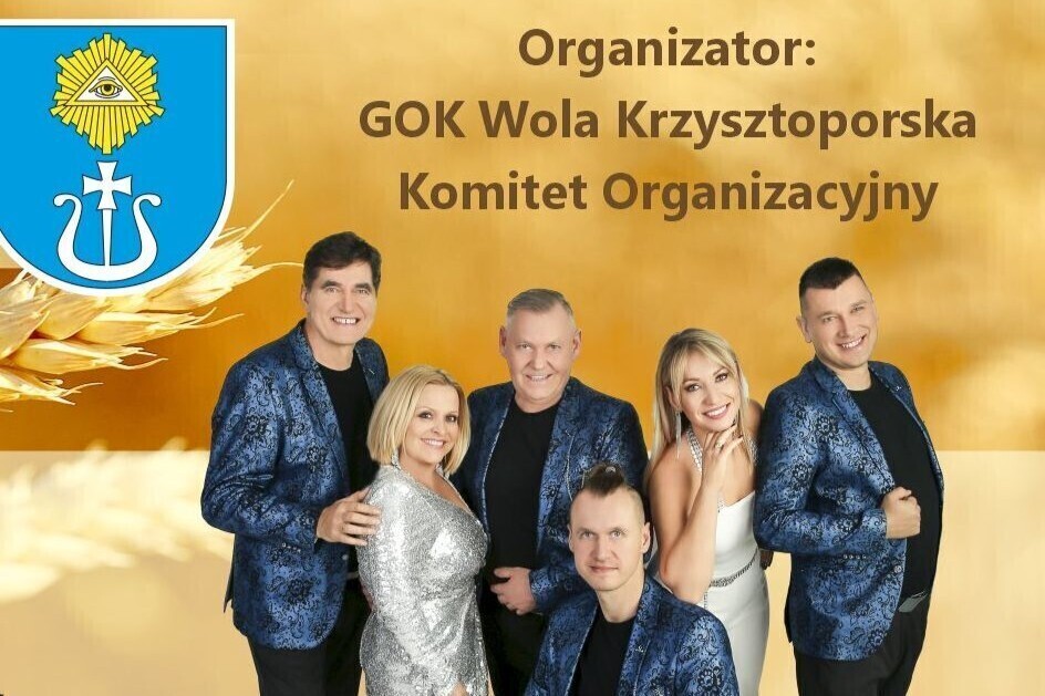 Dożynki gminy Wola Krzysztoporska 2025 Zapraszamy do Rokszyc