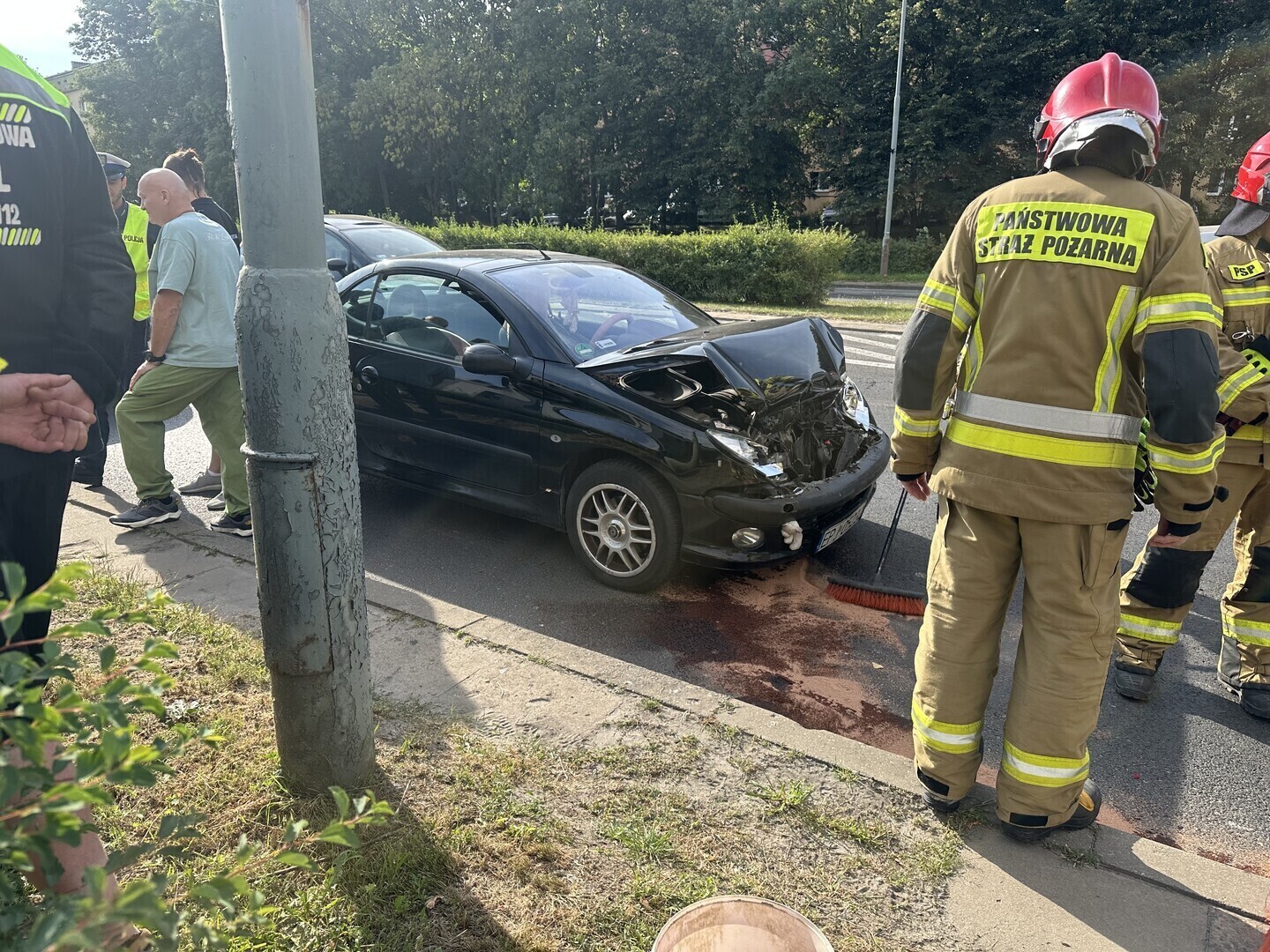Utrudnienia w Al. Piłsudskiego. Zderzyły się dwa auta