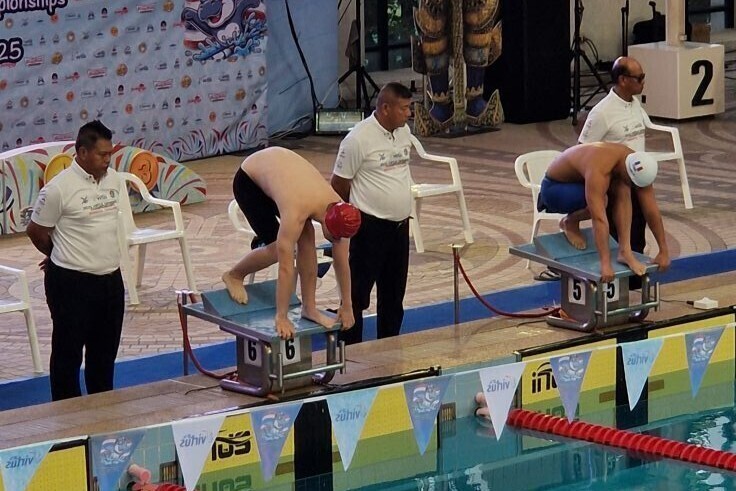 Piotrkowianin z brązowym medalem mistrzostw świata Virtus w pływaniu w Tajlandii