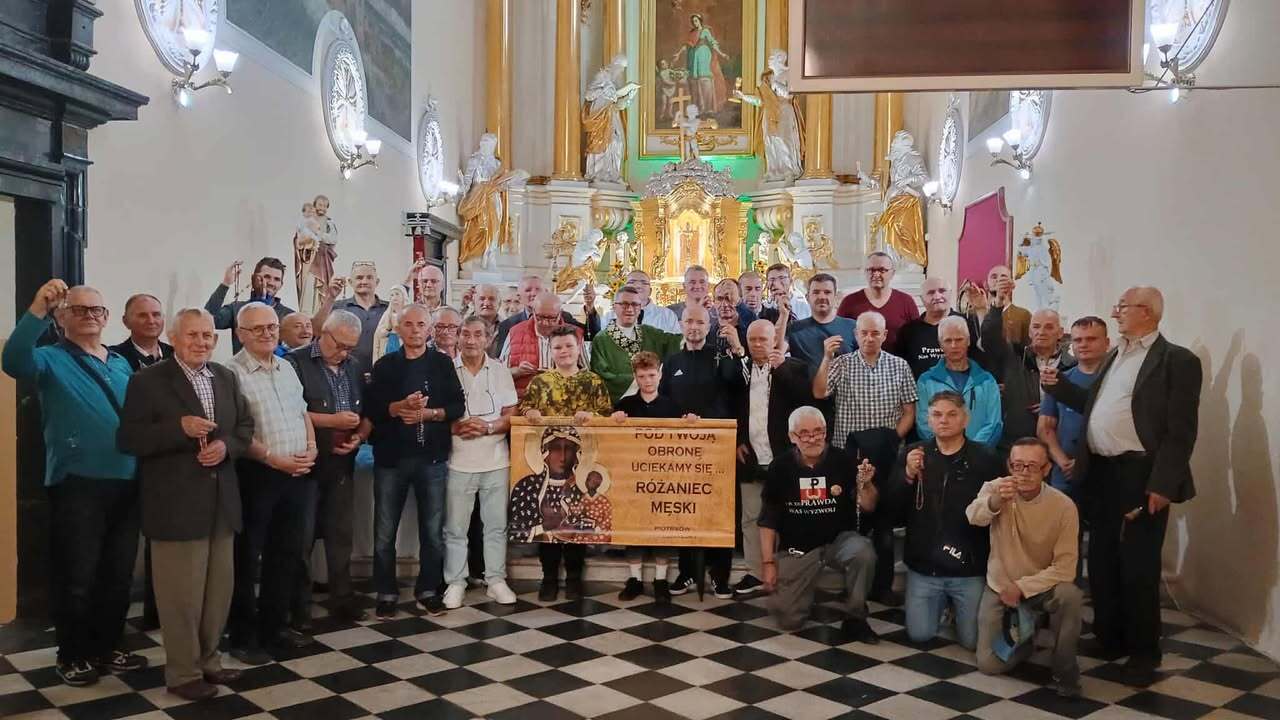 78. Męski Różaniec w Piotrkowie Trybunalskim
