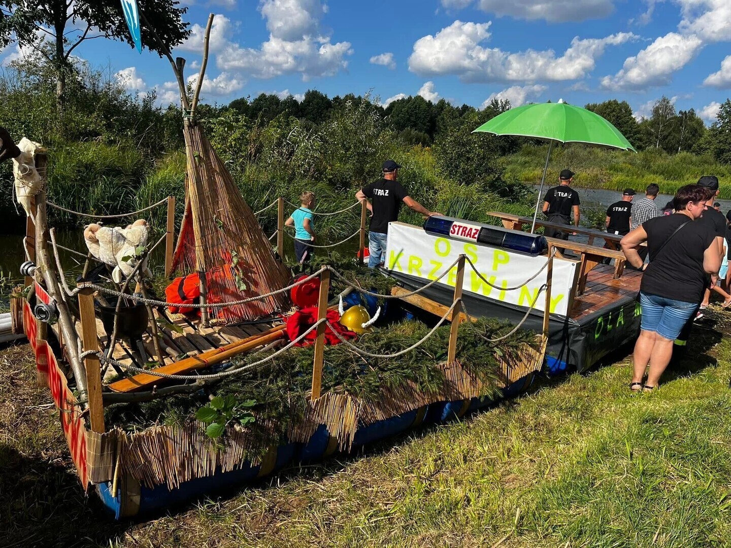 II Strażacki Spływ na Byle Czym w Sulejowie zabawa kreatywność i pomoc dla Milenki już w najbliższy weekend