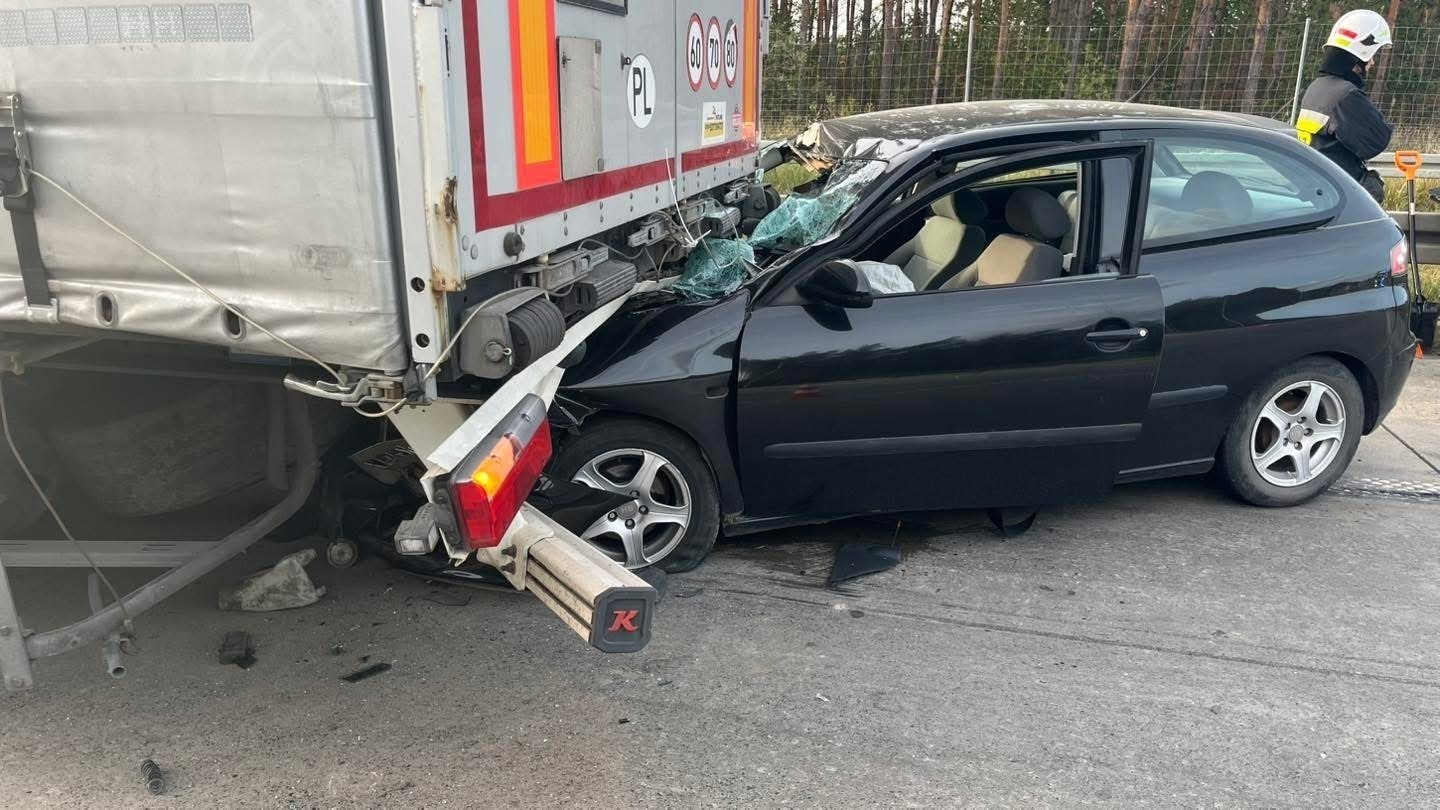 Groźny wypadek i kolizja na S8. Jedna osoba w szpitalu