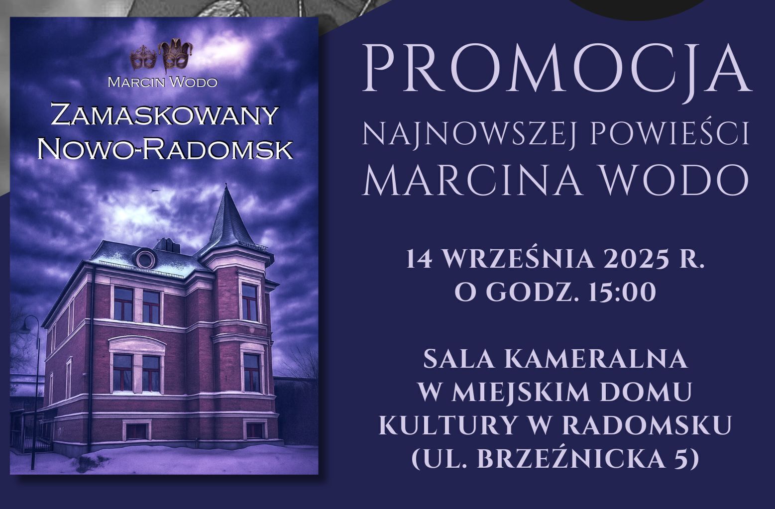 Zamaskowany Nowo-Radomsk. Promocja książki