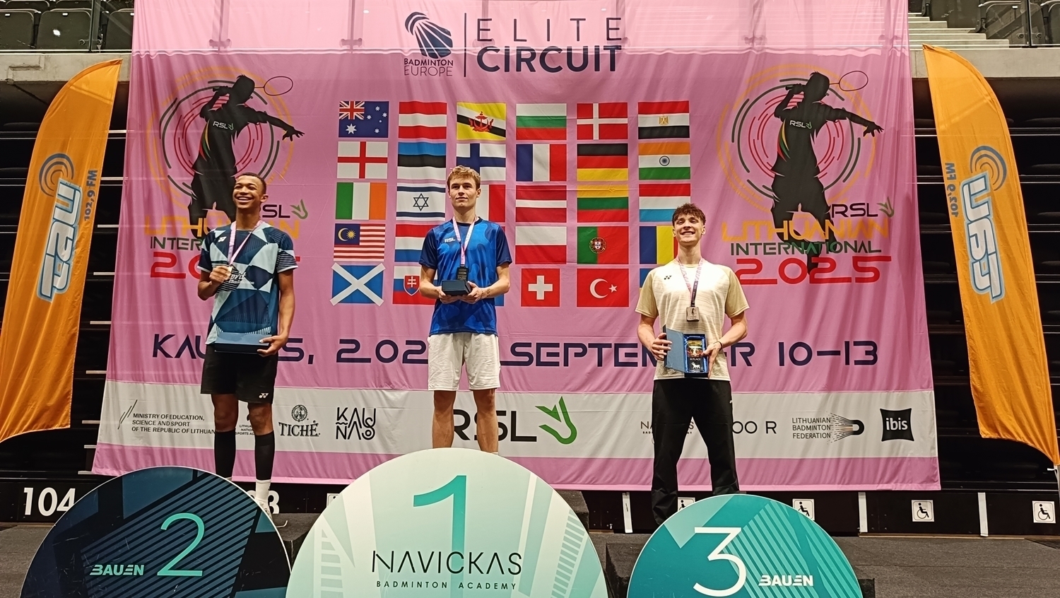 Max Danielak z brązowym medalem na Litwie